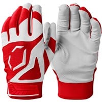 Evoshield Adult SRZ-1 Batting Gloves, Scarlet