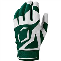 Evoshield Youth SRZ-1 Batting Gloves, Dark Green
