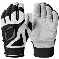 Evoshield Youth SRZ-1 Batting Gloves, Black