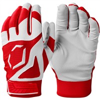 Evoshield Youth SRZ-1 Batting Gloves, Scarlet