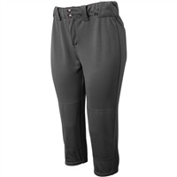 Evoshield Women's Standout High Rise Fastpitch Softball Pant, Charcoal