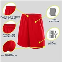 Evoshield Men's Pro Team Baseball Training Short 2.0, Charcoal