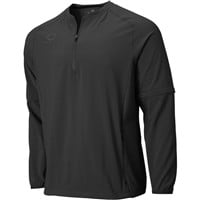 Evoshield Men's Long Sleeve Baseball BP Jacket, Black