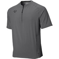 Evoshield Men's Long Sleeve Baseball BP Jacket, Charcoal