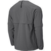 Evoshield Men's Long Sleeve Baseball BP Jacket, Charcoal