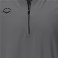 Evoshield Men's Long Sleeve Baseball BP Jacket, Charcoal