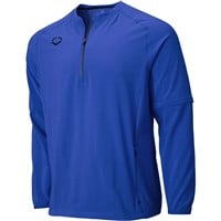 Evoshield Men's Long Sleeve Baseball BP Jacket, Royal