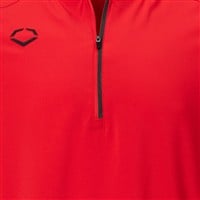 Evoshield Men's Long Sleeve Baseball BP Jacket, Scarlet