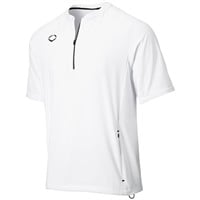 Evoshield Men's Long Sleeve Baseball BP Jacket, White