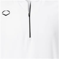 Evoshield Men's Long Sleeve Baseball BP Jacket, White