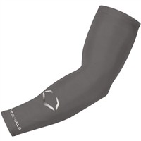 Evoshield Youth Solid Baseball Compression Sleeve, Charcoal
