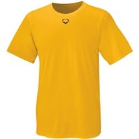 Evoshield Men's E306 Tech Baseball T-Shirt, Gold/Black