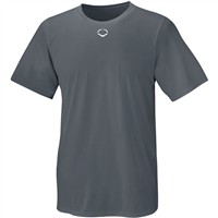 Evoshield Youth E306 Tech Baseball T-Shirt, Charcoal