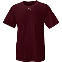 Evoshield Youth E306 Tech Baseball T-Shirt, Maroon