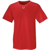 Evoshield Youth E306 Tech Baseball T-Shirt, Scarlet