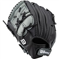 Wilson Youth A360 12in Baseball Glove (WBW10018712), Black