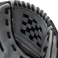 Wilson Youth A360 12.5in Baseball Glove (WBW100189125), Black