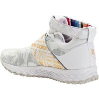 New Balance Lindor Compv2 Fuel Cell Baseball Turf Shoes, White/Gold