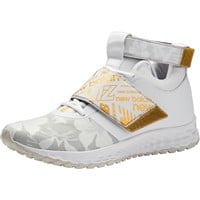 New Balance Lindor Compv2 Fuel Cell Baseball Turf Shoes, White/Gold