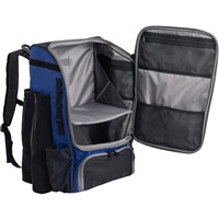Wire2Wire Tournament Backpack, Navy/Grey