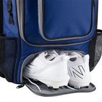 Wire2Wire Tournament Backpack, Navy/Grey