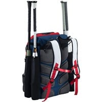Wire2Wire Tournament Backpack, Red/White/Blue