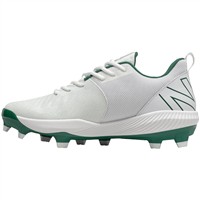 New Balance Men's Fuel Cell 4040v6 Low Molded Baseball Cleats, Green/White