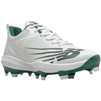 New Balance Men's Fuel Cell 4040v6 Low Molded Baseball Cleats, Green/White