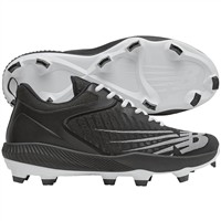 New Balance Men's Fuel Cell 4040v6 Low Molded Baseball Cleats, Black/White