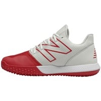 New Balance Men's Fuel Cell 4040v6 Turf Baseball Shoes, Red/White