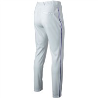 New Balance Men's Adversary 2.0 Piped Tapered Baseball Pant, White/Red