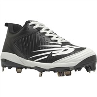 New Balance Women's FUSEv3 Low Metal Pitcher Softball Cleats, White/White