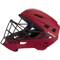 Easton Intermediate Elite X Discontinued Catchers Set, Cardinal/Grey