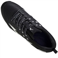 Mizuno Women's 9-Spike Swift 7 Low Metal Fastpitch Softball Cleat, Black/White