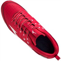 Mizuno Women's 9-Spike Swift 7 Low Metal Fastpitch Softball Cleat, Red/White