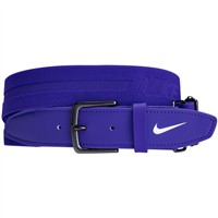 NIKE Adult Baseball and Softball Belt 3.0, Purple/White