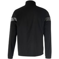 Mizuno Men's Long Sleeve Baseball Batting Jacket, Black/Grey