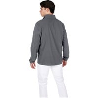 Mizuno Men's Long Sleeve Baseball Batting Jacket, Grey
