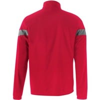Mizuno Men's Long Sleeve Baseball Batting Jacket, Red/Grey