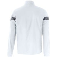 Mizuno Youth Long Sleeve Baseball Batting Jacket, White/Grey