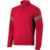 Mizuno Youth Long Sleeve Baseball Batting Jacket, Red/Grey