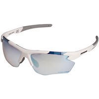 Rawlings 2102 Mirror Baseball Sunglasses, White/Red