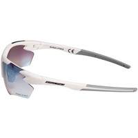 Rawlings Youth RY 2102 Mirror Baseball Sunglasses, White/Blue