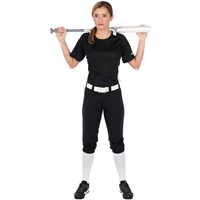 Mizuno Youth Prospect Fastpitch Softball Pant, Black