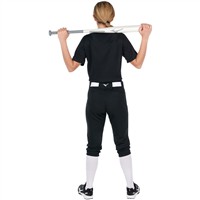 Mizuno Youth Prospect Fastpitch Softball Pant, Black