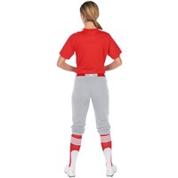 Mizuno Youth Prospect Fastpitch Softball Pant, Grey
