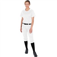 Mizuno Youth Prospect Fastpitch Softball Pant, White