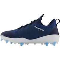 New Balance Men's Fuel Cell COMPv3 Low Molded Baseball Cleats, Navy/White