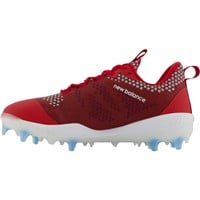 New Balance Men's Fuel Cell COMPv3 Low Molded Baseball Cleats, Red/White