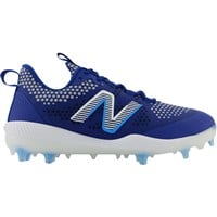 New Balance Men's Fuel Cell COMPv3 Low Molded Baseball Cleats, Royal/White